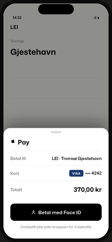 Apple Pay sheet